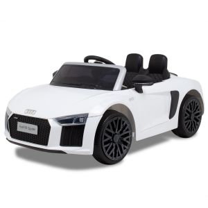 Audi carro elétrico para crianças R8 conversível branco Alle producten BerghoffTOYS