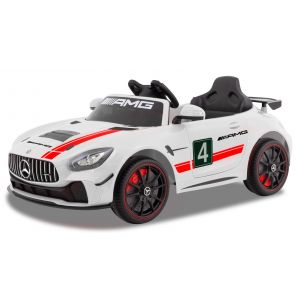 Mercedes carro elétrico para crianças GT4 branco