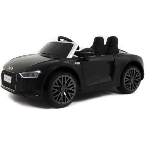 Audi carro eletrico para crianças R8 Cabrio preto Alle producten BerghoffTOYS