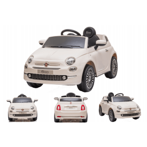 Fiat 500 carro infantil eléctrico Fiat branco Sale BerghoffTOYS