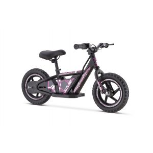 Outlaw bicicleta elétrica de equilíbrio 24V lítio com rodas de 16 "- rosa