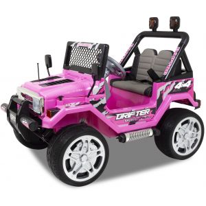 Jeep carro elétrico para crianças rosa Alle producten BerghoffTOYS