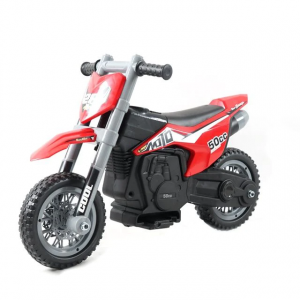 Kijana Cross bicicleta eléctrica para crianças 6V - vermelho Todas as motocicletas / scooters infantis Motores elétricos