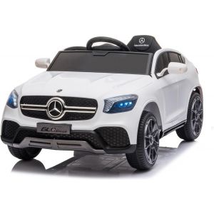 Mercedes carro elétrico para crianças GLC cupê branco