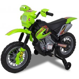 Kijana moto eléctrica para crianças verde