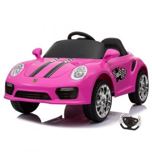 Kijana carro eletrico para crianças speedy estilo Porsche rosa Alle producten BerghoffTOYS