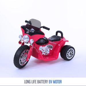 Moto Kijana elétrica infantil Wheely vermelho Kijana carros infantis Carro elétrico infantil