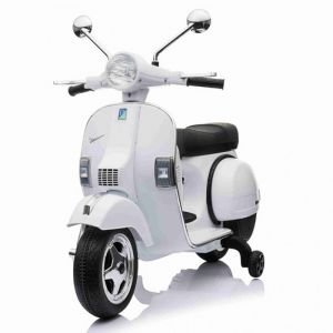 Vespa scooter elétrica para crianças branco Alle producten BerghoffTOYS
