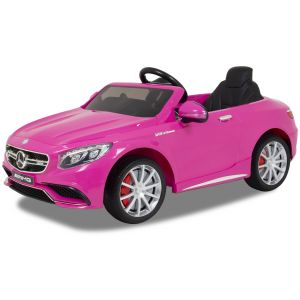 Mercedes carro elétrico para crianças S63 AMG rosa