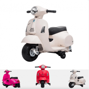 Mini scooter elétrica para criancas vespa branca Alle producten BerghoffTOYS