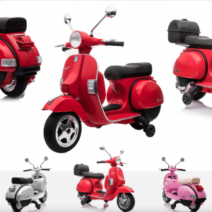 Vespa scooter elétrica para criancas vermelha Alle producten BerghoffTOYS