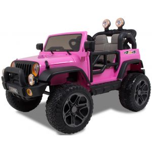 Kijana Jeep carro elétrico para crianças 2 lugares rosa Alle producten BerghoffTOYS