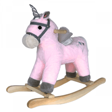 Cavalo de Baloiço Unicórnio BergHOFF (Pequeno) - Rosa