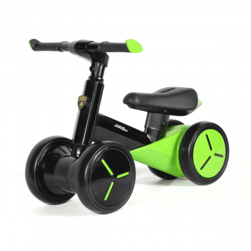 Bicicleta de Equilíbrio Lamborghini Mini para Crianças - Verde