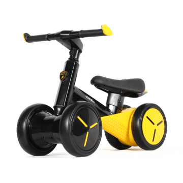 Bicicleta de Equilíbrio Lamborghini Mini para Crianças - Amarelo