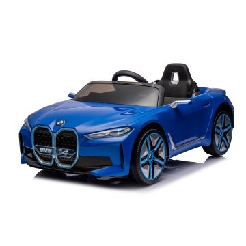 Carro Elétrico para Crianças BMW i4 12 Volts com Controlo Remoto - Azul