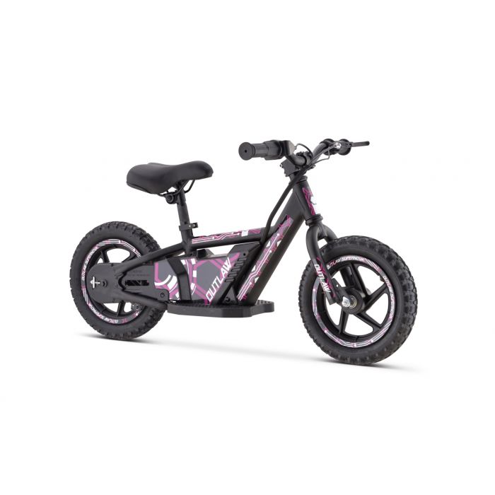 Outlaw bicicleta elétrica de equilíbrio 24V lítio com rodas de 16 "- rosa Alle producten BerghoffTOYS