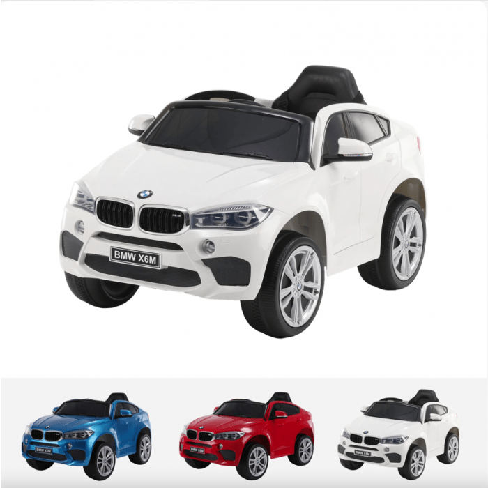 BMW carro elétrico para crianças X6 branco Alle producten BerghoffTOYS